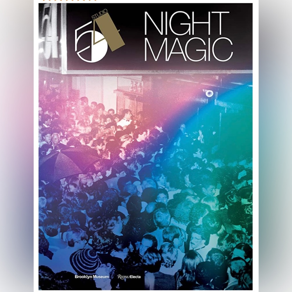 Studio 54 / “NIGHT MAGIC” Coffee Table Art Book - New